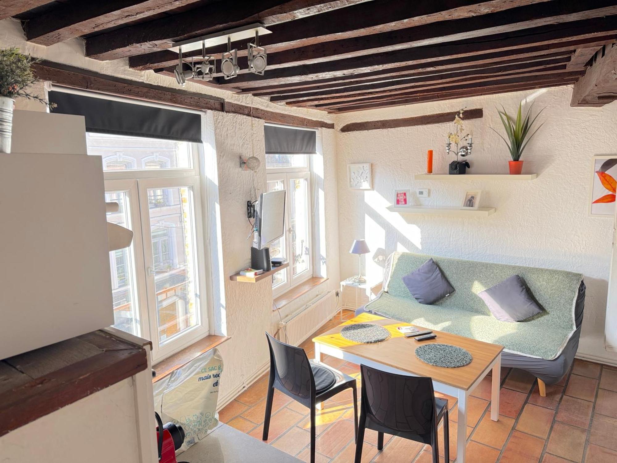 Charme Vieux Lille Apartment 1 Chambre 24H24H Access Εξωτερικό φωτογραφία